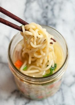 Simple Homemade Pot Noodles