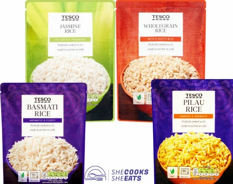 Tesco Microwave Rice Syn Values