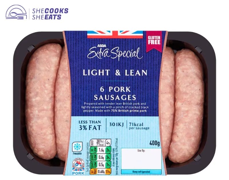 How Many Syns In Asda Reduced Fat Sausages? & Low Syn Alternatives
