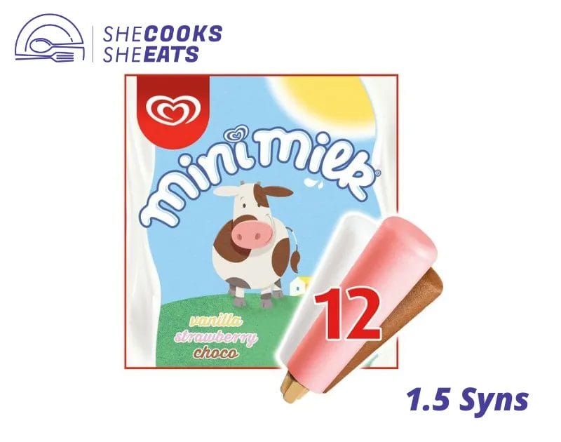 Syn Values Of Other Popular Ice Lollies - Mini Milk