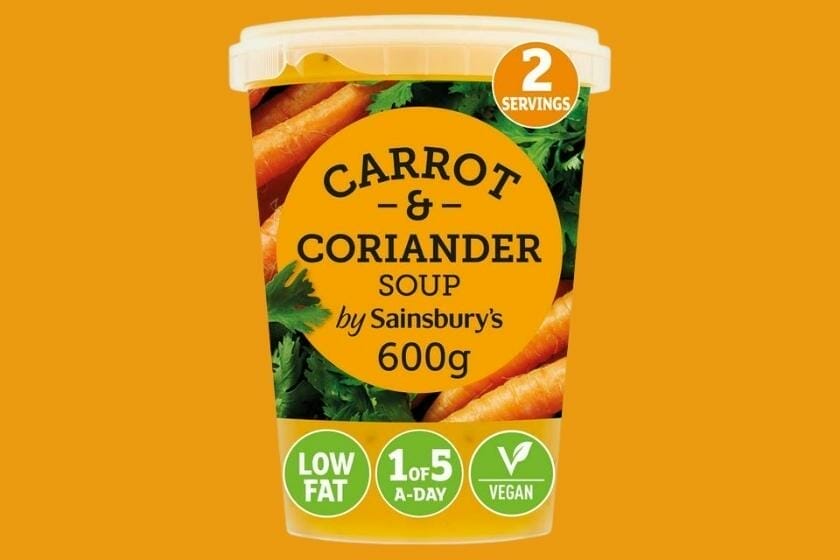 Low Syn Alternatives To Heinz Carrot & Coriander Soup