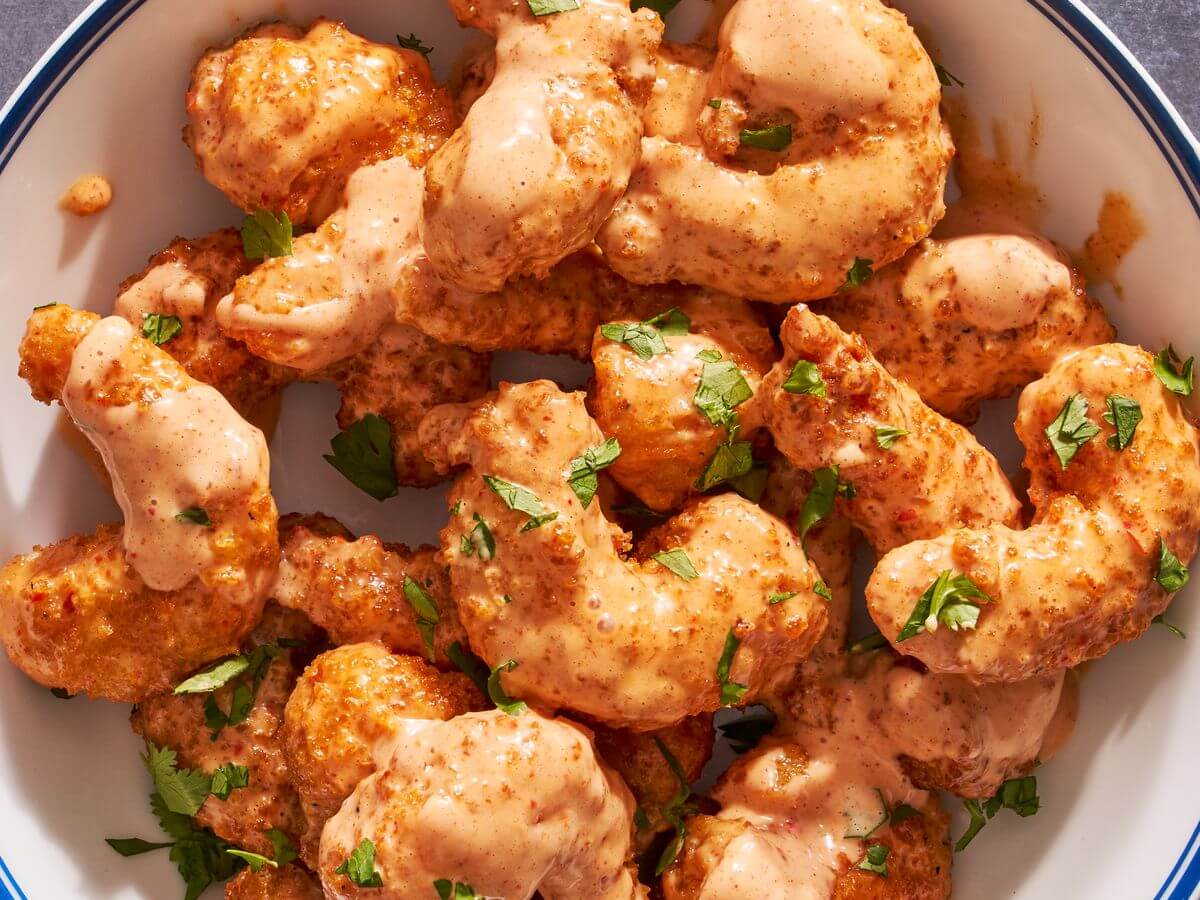 what to serve with bang bang shrimp